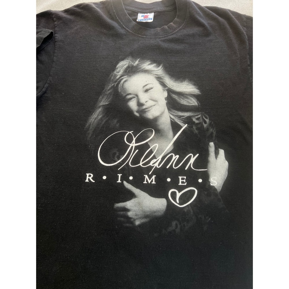Vintage LeAnn Rimes Shirt Mens XL Black Dont Mess With Texas Country Music Tee